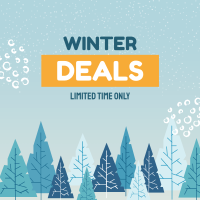 Winter Deals Instagram Post Design