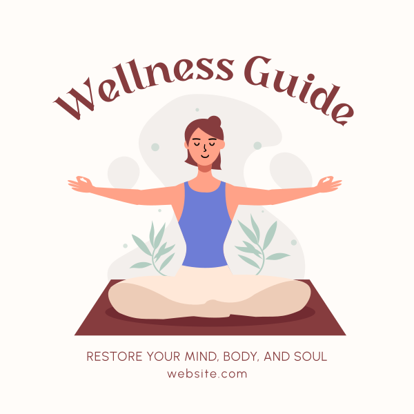 Yoga For Self Care Instagram Post Design Image Preview