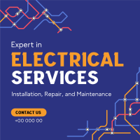 Electric Circuits Linkedin Post Design