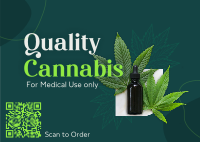 Herbal Marijuana for all Postcard Image Preview