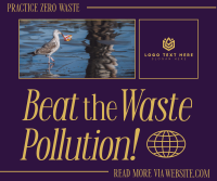 Beat the Pollution Facebook Post Design