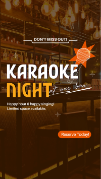 Reserve Karaoke Bar TikTok Video Image Preview