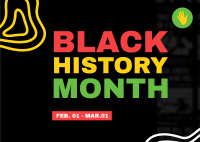 BHM Colors Postcard Design