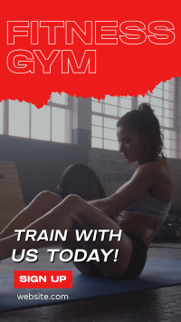 Train With Us Instagram story Image Preview
