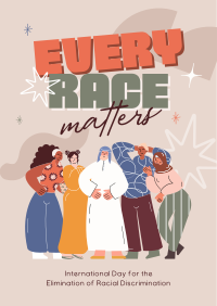 Every Race Matters Flyer Image Preview