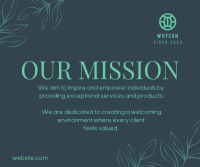 Botanical Brand Mission Facebook Post Image Preview