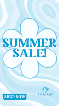 Groovy Summer Sale Instagram Reel Image Preview