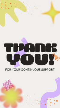 Quirky Thank You Instagram Reel Preview