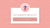 Got Questions? Facebook Event Cover Design
