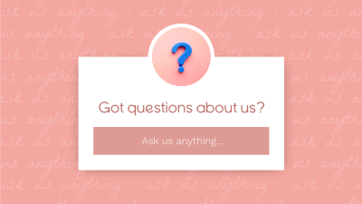 Got Questions? Facebook event cover Image Preview