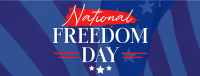 Freedom Day Celebration Facebook Cover Image Preview