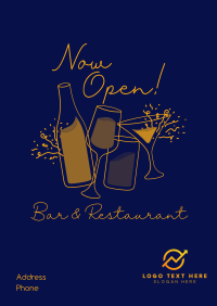 Bar & Restaurant Poster Design