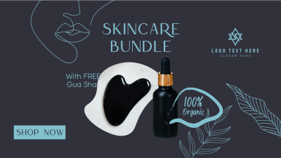 Organic Skincare Bundle Facebook event cover Image Preview