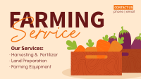 Farm Quality Service Facebook Event Cover Design