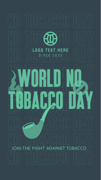 Fight Against Tobacco Instagram Story Design