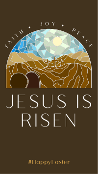 Jesus is Risen Instagram Reel Image Preview