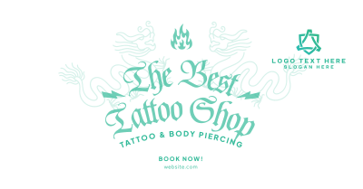 Tattoo & Piercings Facebook ad Image Preview