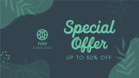 Special Promo Offer Facebook event cover Image Preview