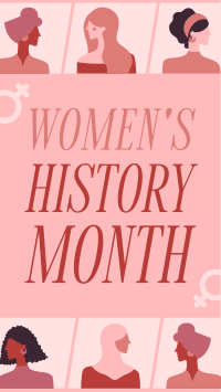 Women In History Instagram Story Design