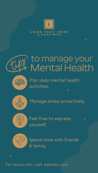 Mental Health Tips Instagram reel Image Preview