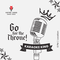 Karaoke King Instagram post Image Preview