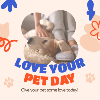 Pet Loving Day Instagram Post Design