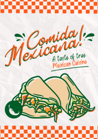 Comida Mexicana Flyer Image Preview