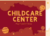 Childcare Center Postcard Image Preview