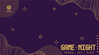 Futuristic Game Night Zoom Background Image Preview