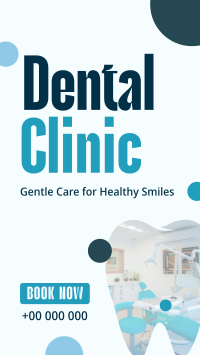 Professional Dental Clinic Instagram reel Image Preview