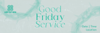  Good Friday Service Twitter Header Design