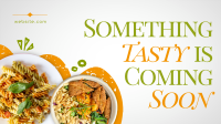 Tasty Food Coming Soon Facebook Event Cover Image Preview