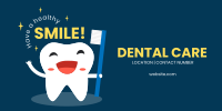 Dental Care Twitter post Image Preview