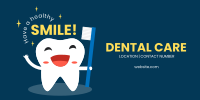 Dental Care Twitter Post Image Preview