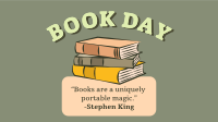 Books Lovers Quote Facebook event cover Image Preview