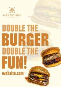 Burger Day Promo Flyer Image Preview