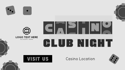 Casino Club Night Facebook event cover Image Preview