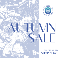 Fall Leaves Sale Instagram post Image Preview
