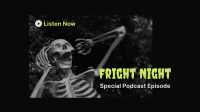 Fright Night Facebook Event Cover Design