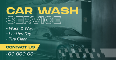 Professional Car Wash Service Facebook ad Image Preview