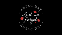 Anzac Day Emblem Zoom background Image Preview