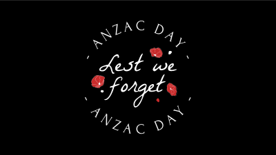 Anzac Day Emblem Zoom Background Image Preview