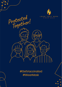 Protected Together Poster Design