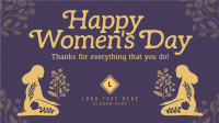 Rustic International Women's Day Animation Image Preview