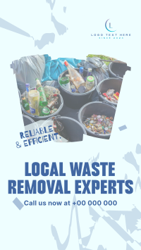 Local Waste Removal Experts Facebook story Image Preview