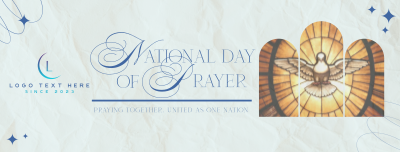 Elegant Day of Prayer Facebook cover Image Preview