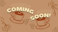 Cafe Coming Soon Animation Image Preview