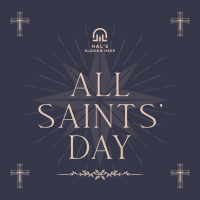 Solemn Saints' Day Instagram Post Image Preview