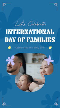 Modern International Day of Families TikTok video Image Preview