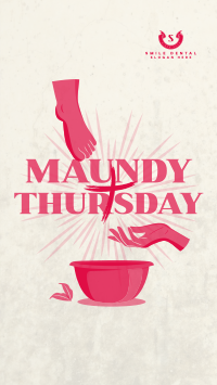 Maundy Thursday Cleansing Facebook Story Image Preview